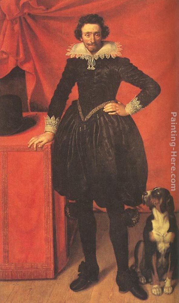 Frans Pourbus the Younger Portrait of Claude de Lorrain, Prince of Chevreuse